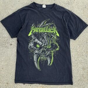 Metallica Graphic Tee Men's M Black Alstyle Skull Print
